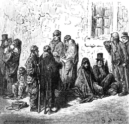 Les Miserables, från "London, A Pilgrimage" av William Blanchard Jerrold, 1872